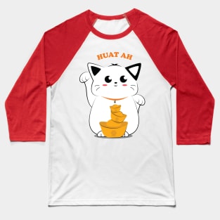 Huat Ah Cat T-Shirt Baseball T-Shirt